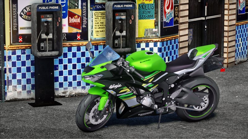 GTA San Andreas 2019 Kawasaki ZX-6R Mod - GTAinside.com